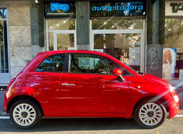 FIAT 500 Rosso pastello