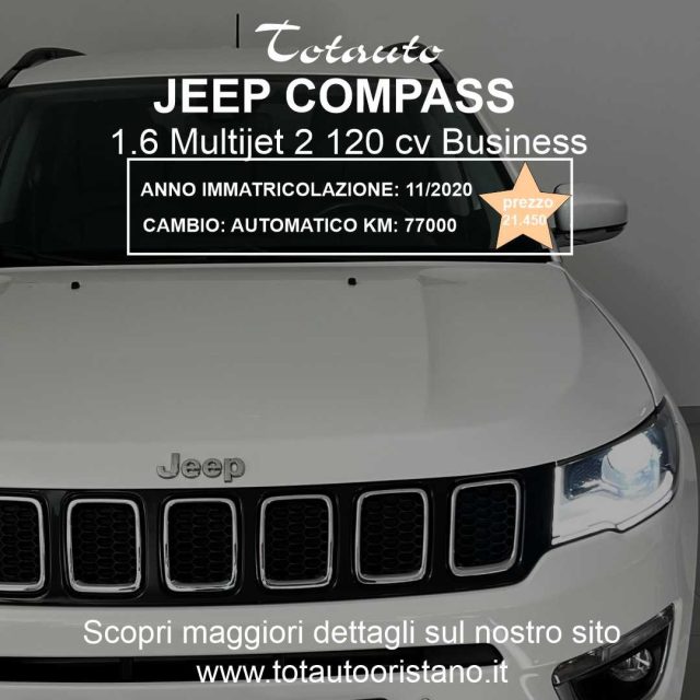 JEEP Compass Bianco pastello