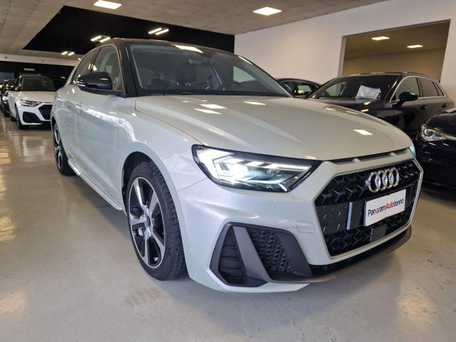 AUDI A1 argento tetto nero  perlato