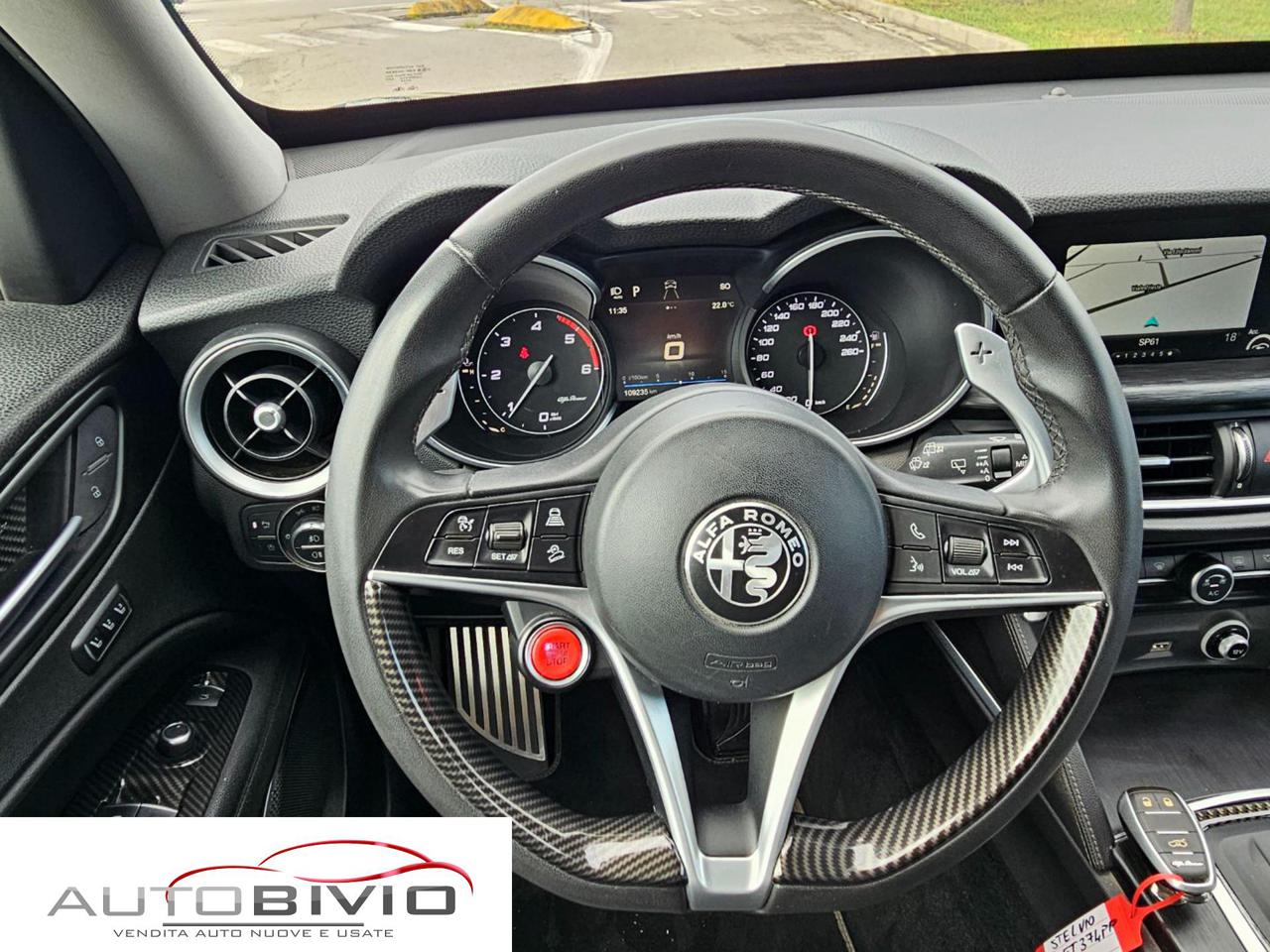 ALFA ROMEO Stelvio 2.2 Turbodiesel 210 CV AT8 Q4 Super/Motore nuovo - 30