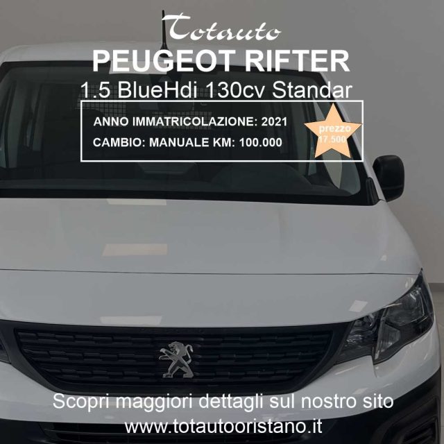 PEUGEOT Rifter Bianco pastello
