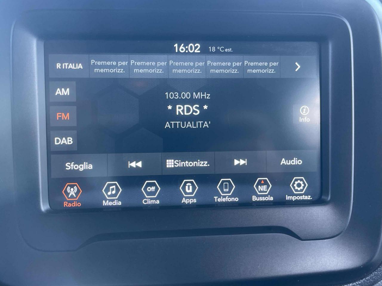 JEEP Renegade 1.0 T3 Longitude Business benzina 120 cv E6D - 7