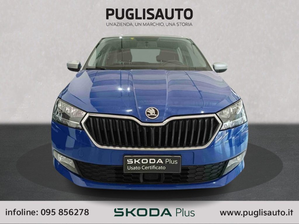 SKODA Fabia 1.0 MPI 60 CV Twin Color Argento - 2