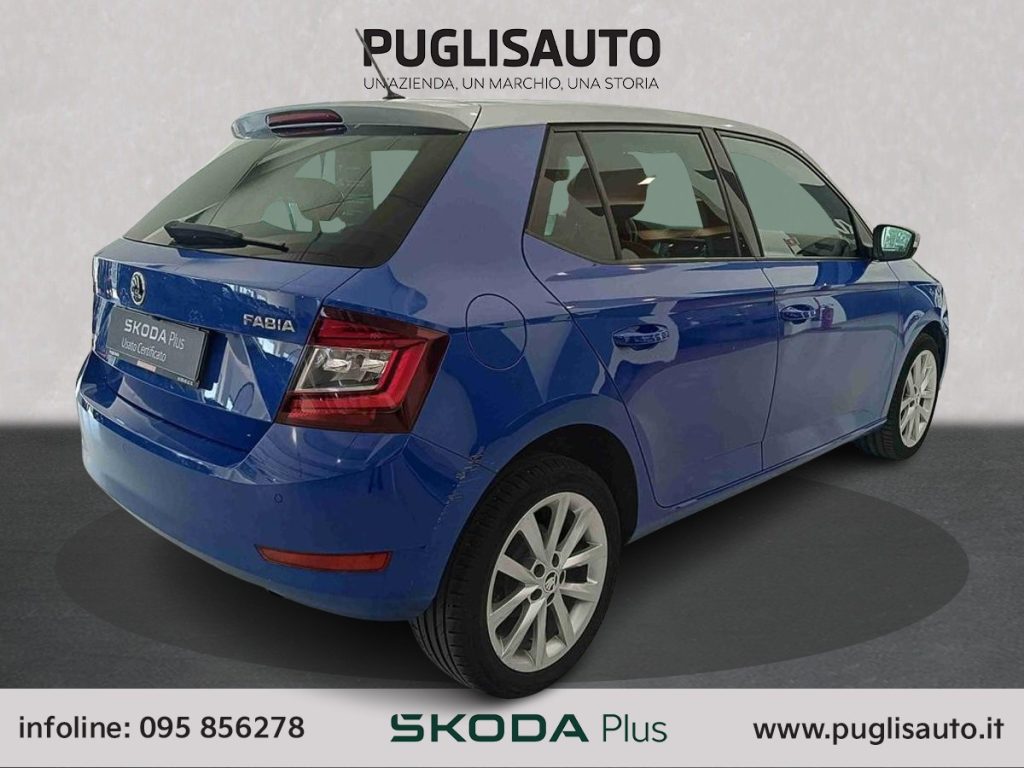 SKODA Fabia 1.0 MPI 60 CV Twin Color Argento - 4