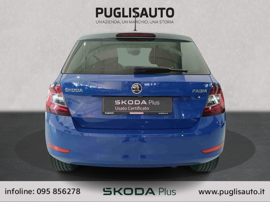 SKODA Fabia 1.0 MPI 60 CV Twin Color Argento - 5