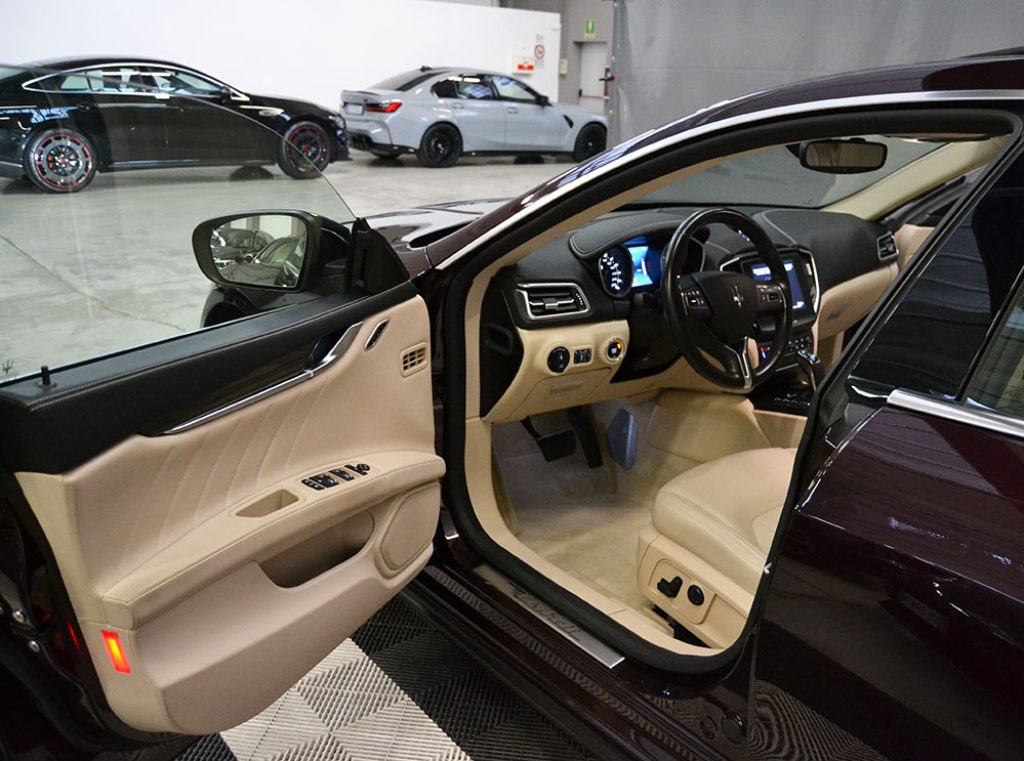 MASERATI Ghibli V6 Diesel Km 29.000 -Tetto-Pelle Beige-Iva Esp - 2