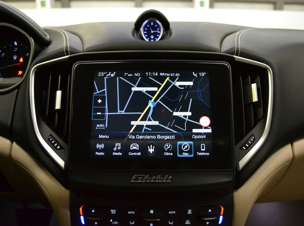 MASERATI Ghibli V6 Diesel Km 29.000 -Tetto-Pelle Beige-Iva Esp - 8