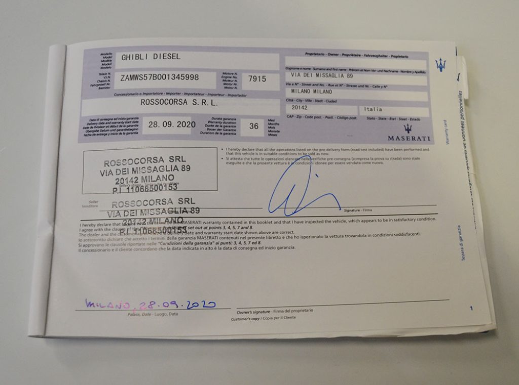 MASERATI Ghibli V6 Diesel Km 29.000 -Tetto-Pelle Beige-Iva Esp - 17