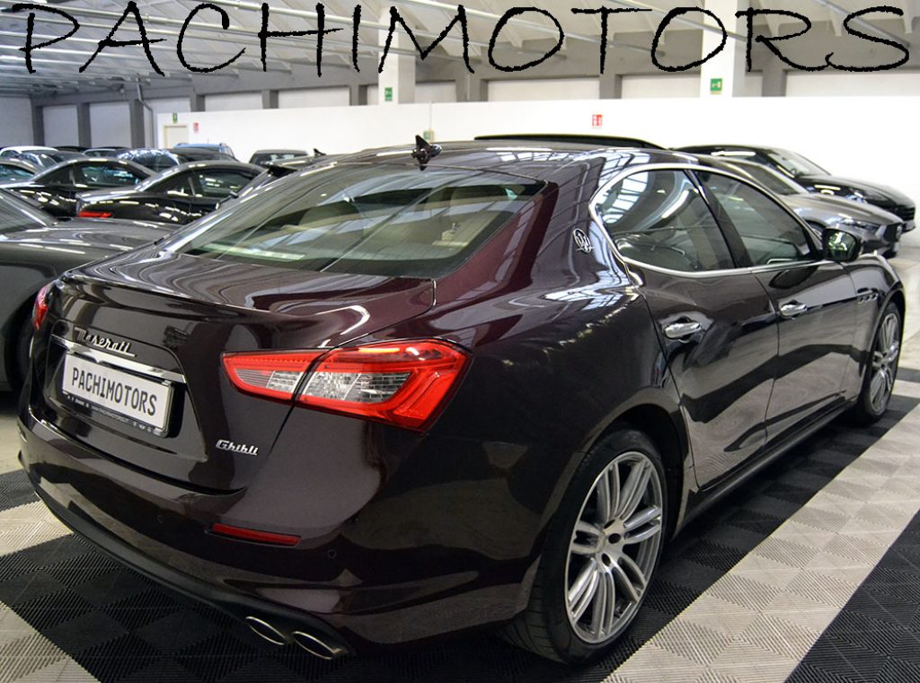 MASERATI Ghibli V6 Diesel Km 29.000 -Tetto-Pelle Beige-Iva Esp - 19