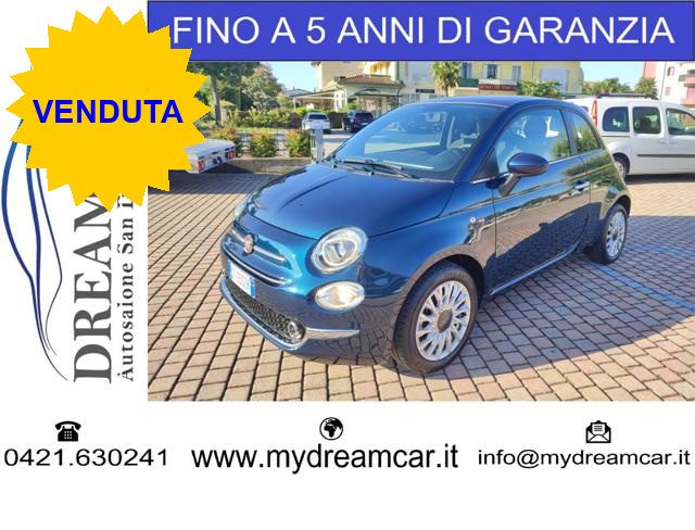 FIAT 500 Blu metallizzato