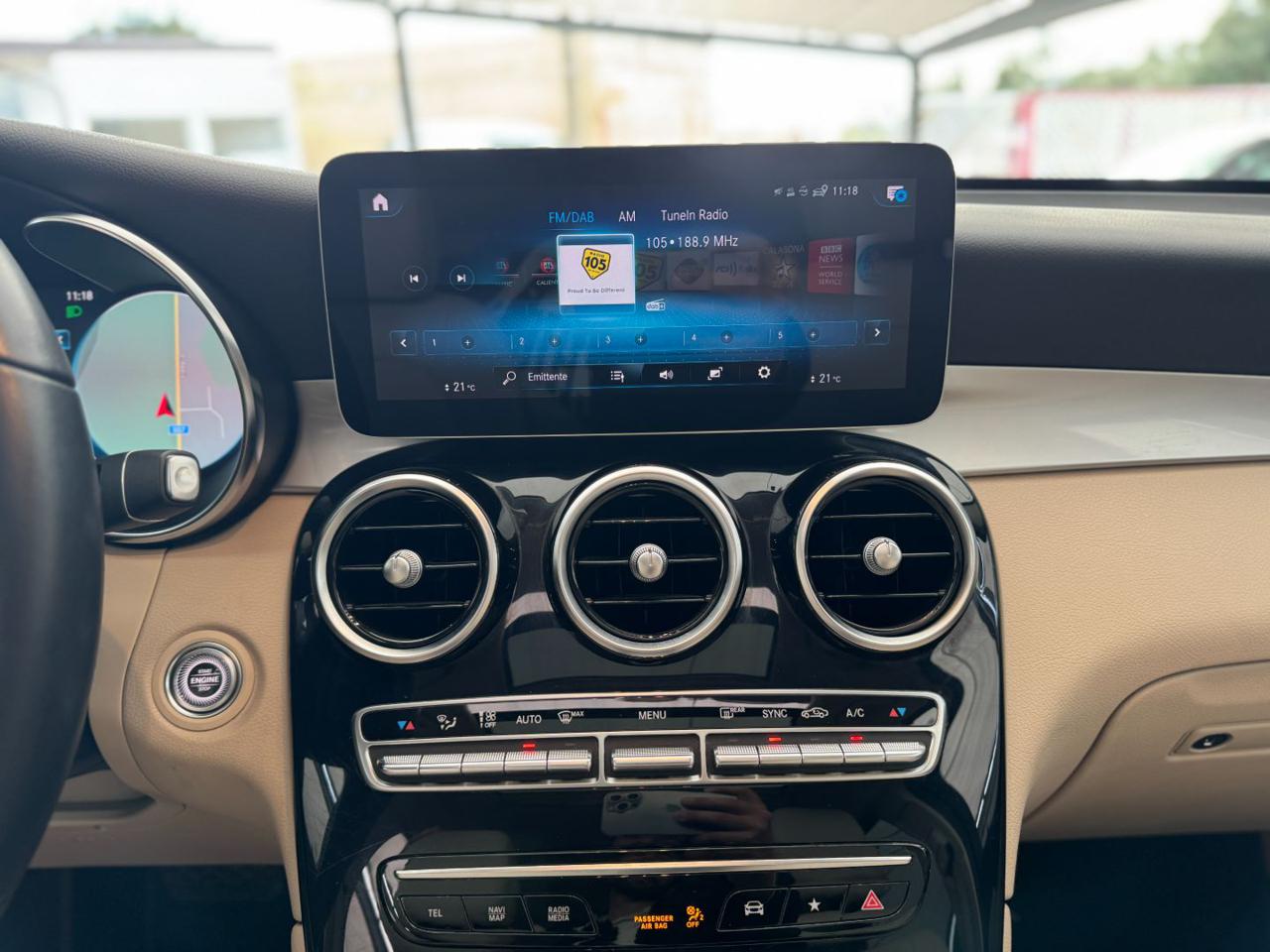 MERCEDES-BENZ GLC 220 d 4Matic Coupé Sport (Tetto/Pelle/Retro/Auto) - 19