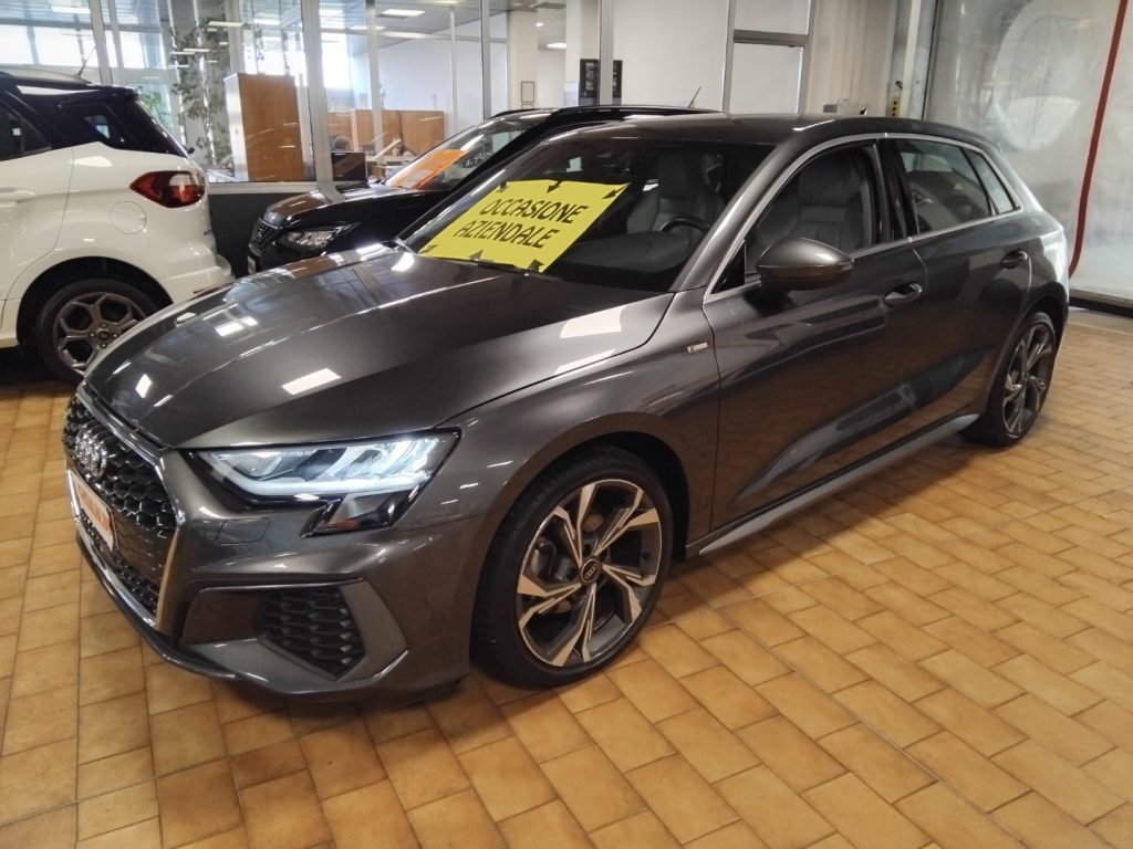AUDI A3 SPORTBACK 30 TDI S tr. S Line Ed. PELLE KM 18.000 - 4