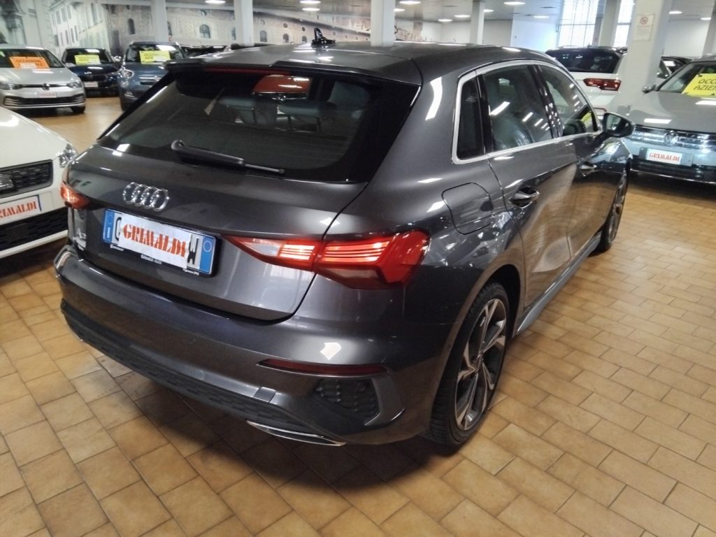 AUDI A3 SPORTBACK 30 TDI S tr. S Line Ed. PELLE KM 18.000 - 8
