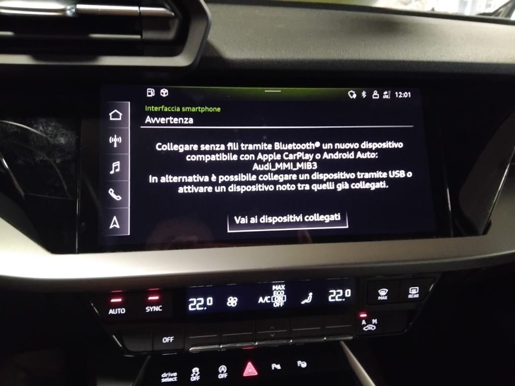 AUDI A3 SPORTBACK 30 TDI S tr. S Line Ed. PELLE KM 18.000 - 29