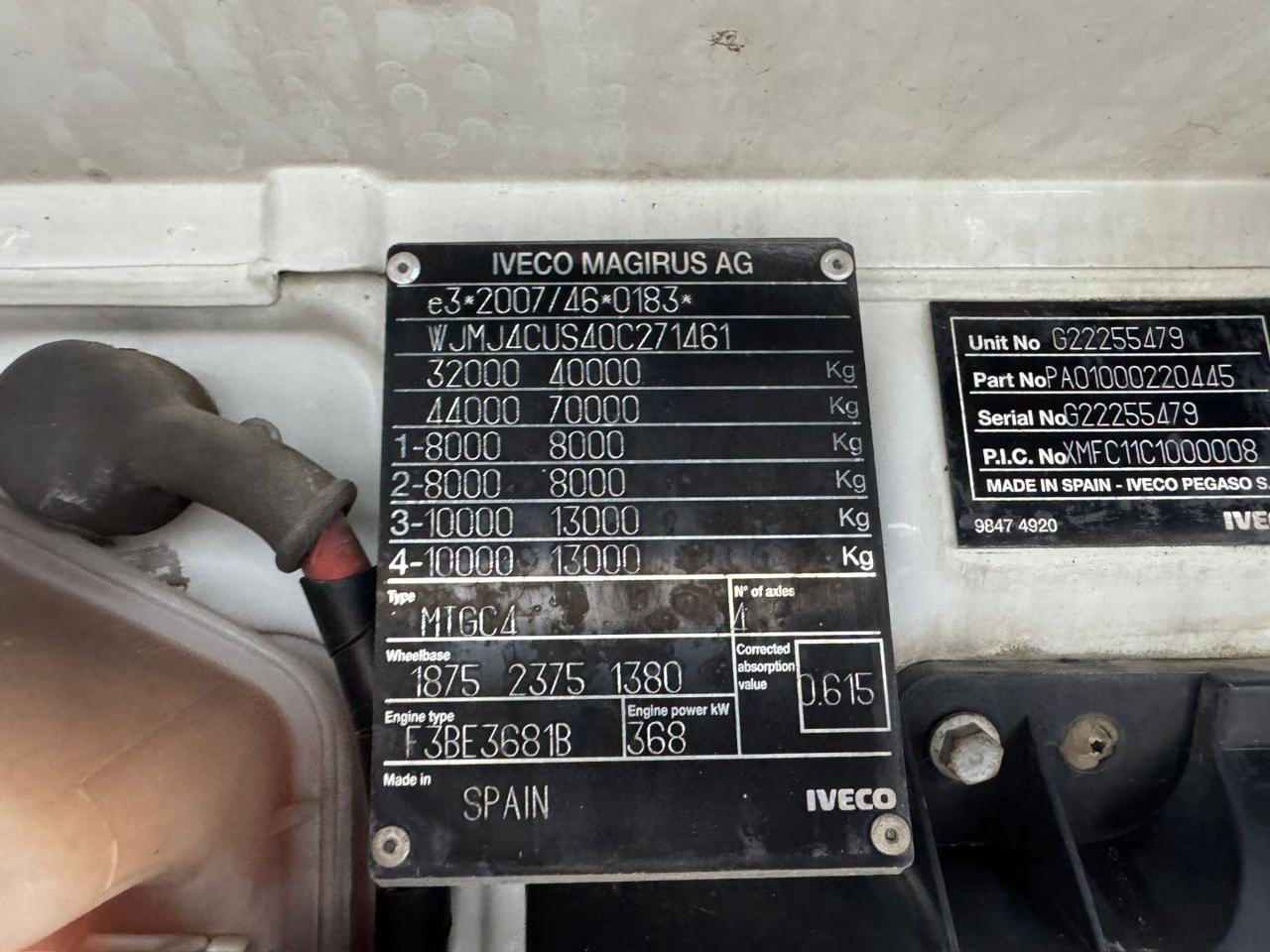 IVECO TRAKKER 500 - 12