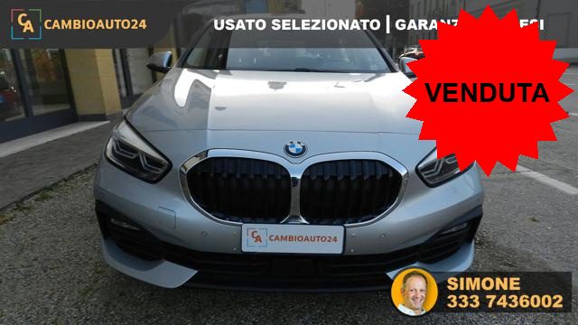 BMW 118 Argento metallizzato