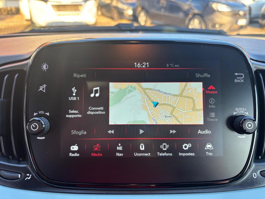 FIAT 500 1.0 Hybrid NAVI*SEDILE SDOPPIATO - 12