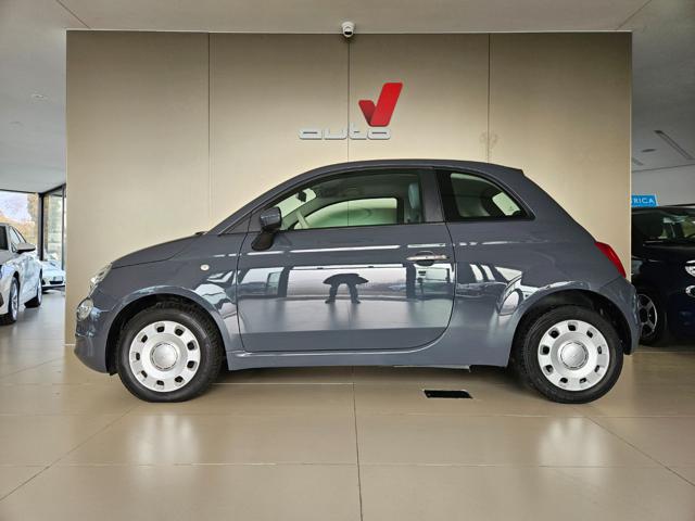 FIAT 500 Grigio pastello