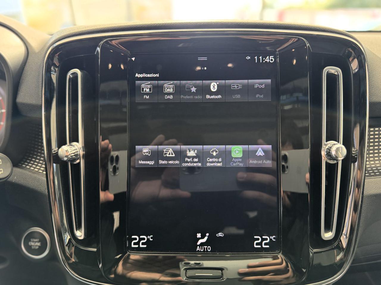 VOLVO XC40 D3 AWD Geartronic R-design (Tetto/Retro/APP/Led) - 30