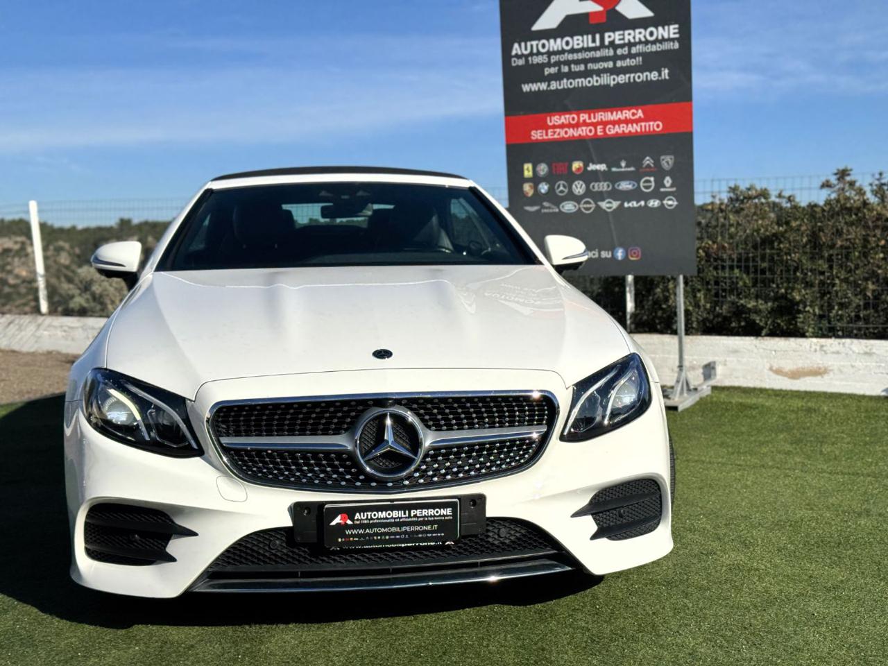 MERCEDES-BENZ E 220 d Cabrio Premium AMG (Pelle/Navi/Retro/LED/Auto) - 19