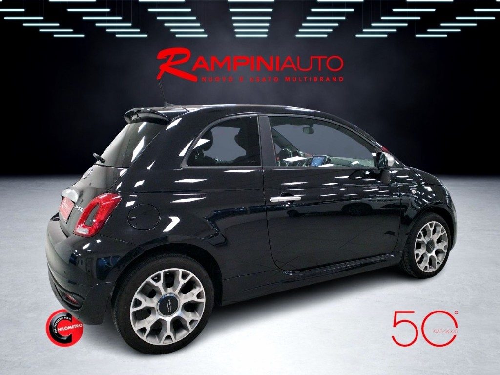 FIAT 500 1.0 Hybrid Rockstar Km 44.000 Pronta Consegna - 8