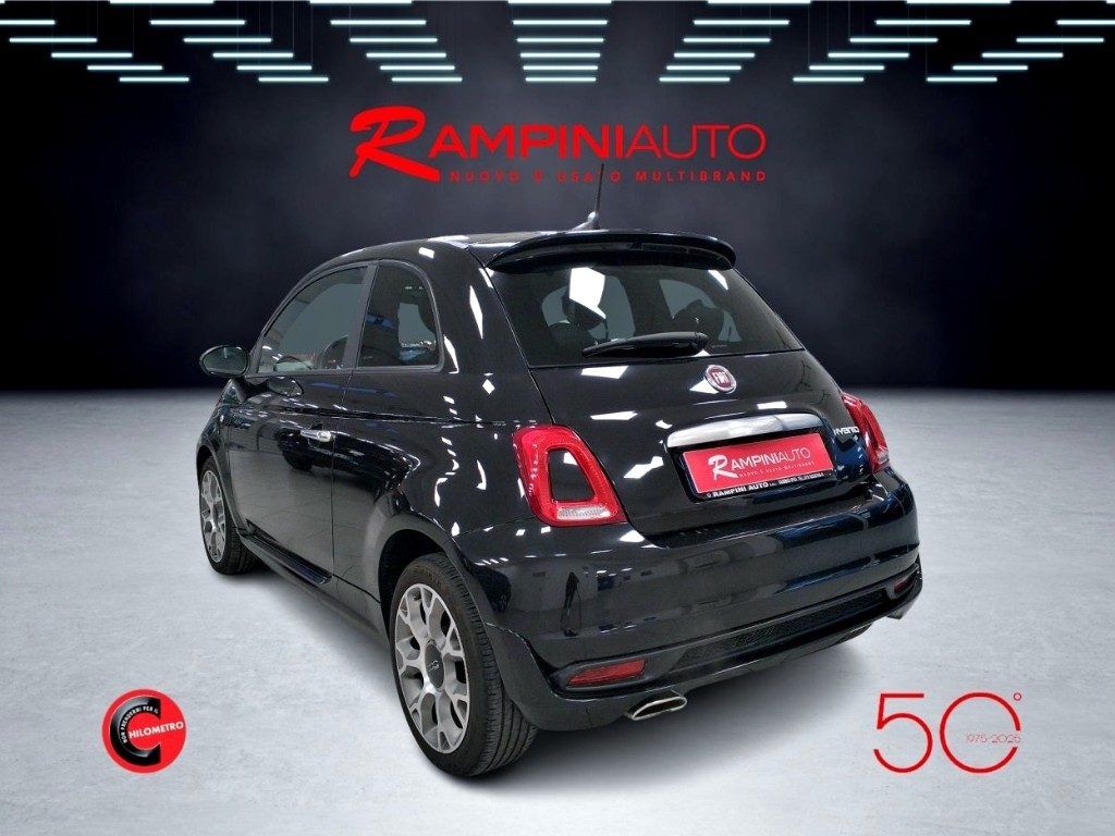 FIAT 500 1.0 Hybrid Rockstar Km 44.000 Pronta Consegna - 11
