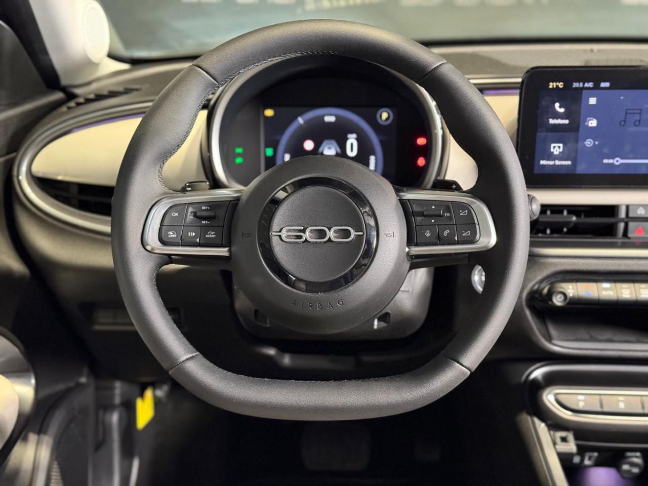 FIAT 600 Hybrid 100 CV DCT MHEV La Prima DISP. ALTRI COLORI - 11