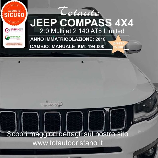 JEEP Compass Bianco pastello