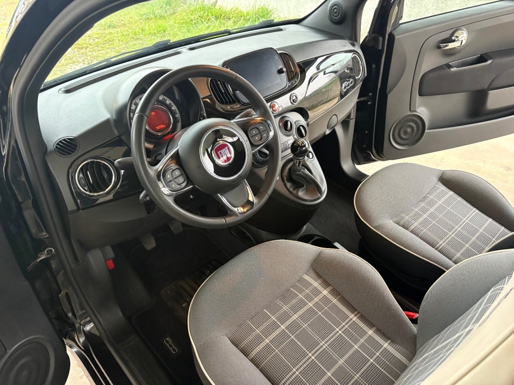 FIAT 500 1.0 Hybrid Lounge APPLE CAR PLAY OK NEOPATENTATI - 11