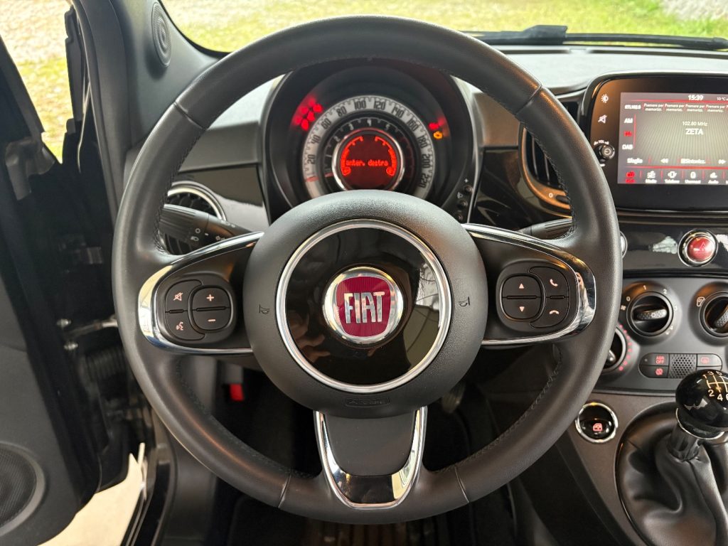 FIAT 500 1.0 Hybrid Lounge APPLE CAR PLAY OK NEOPATENTATI - 12