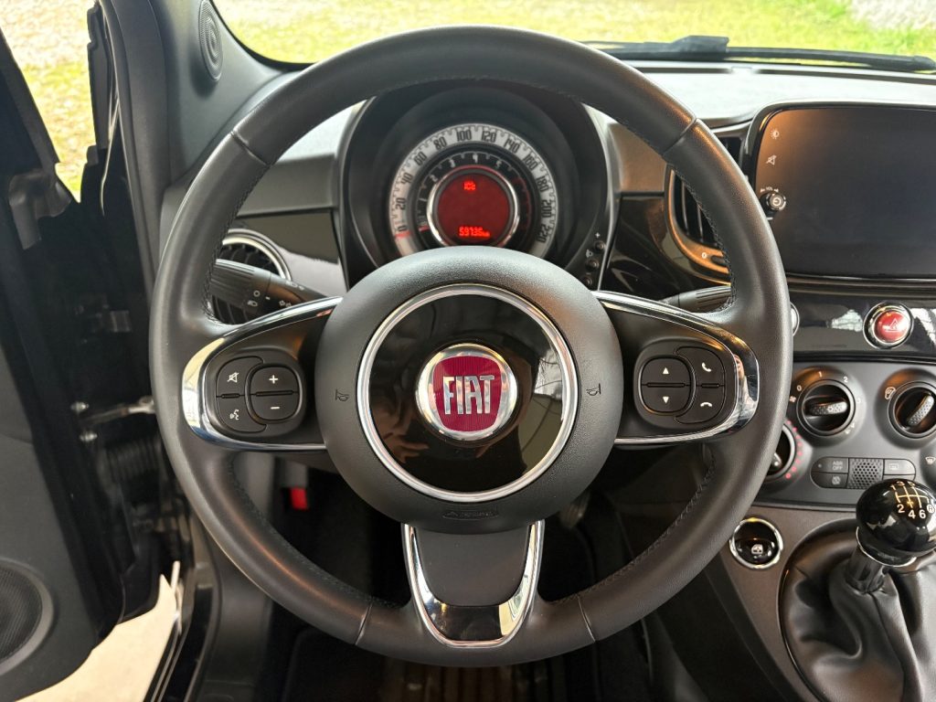 FIAT 500 1.0 Hybrid Lounge APPLE CAR PLAY OK NEOPATENTATI - 17