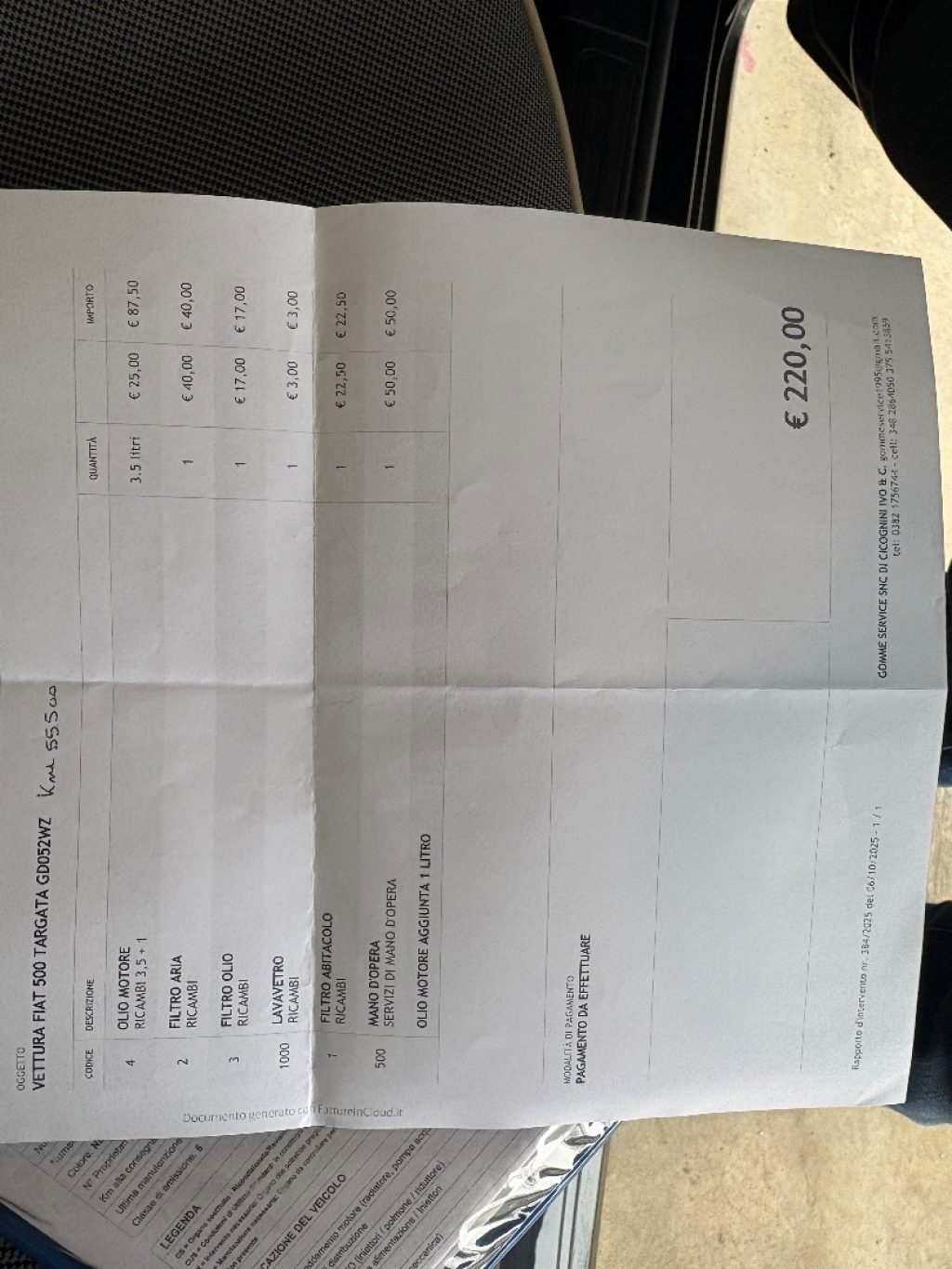 FIAT 500 1.0 Hybrid Lounge APPLE CAR PLAY OK NEOPATENTATI - 27