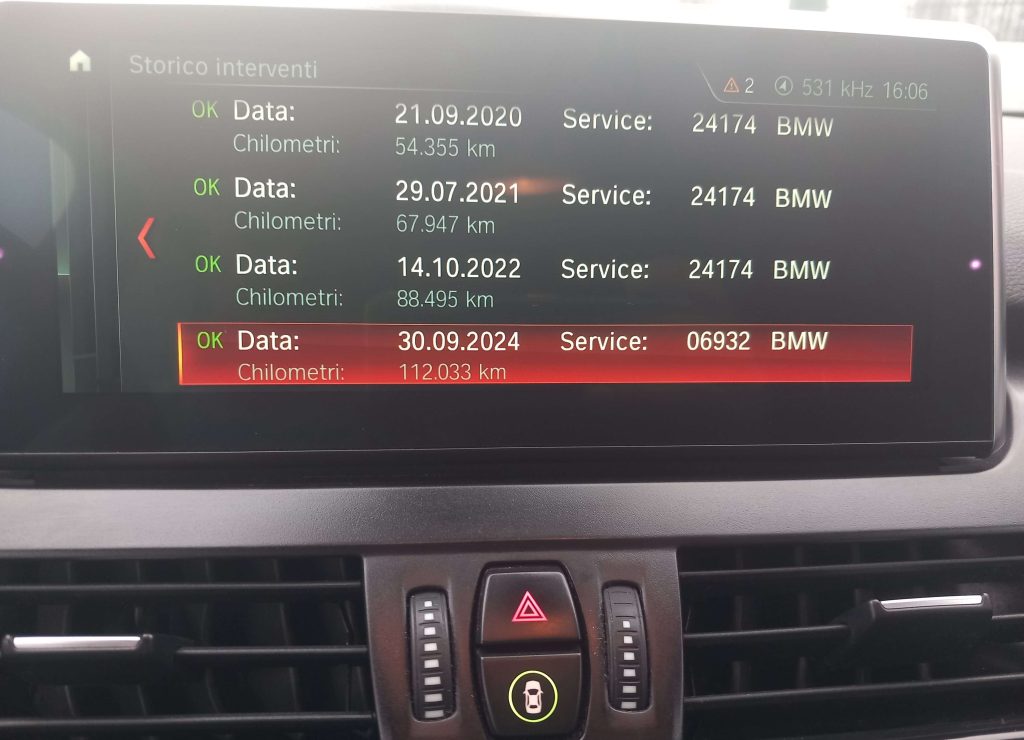 BMW 216 Serie 2 F45 216d Active Tourer automatico - 14