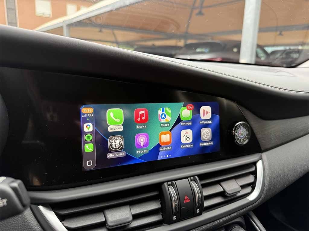 ALFA ROMEO Giulia 2.2 t Sprint TELECAMERA POST. PELLE APPLE CARPLAY - 22