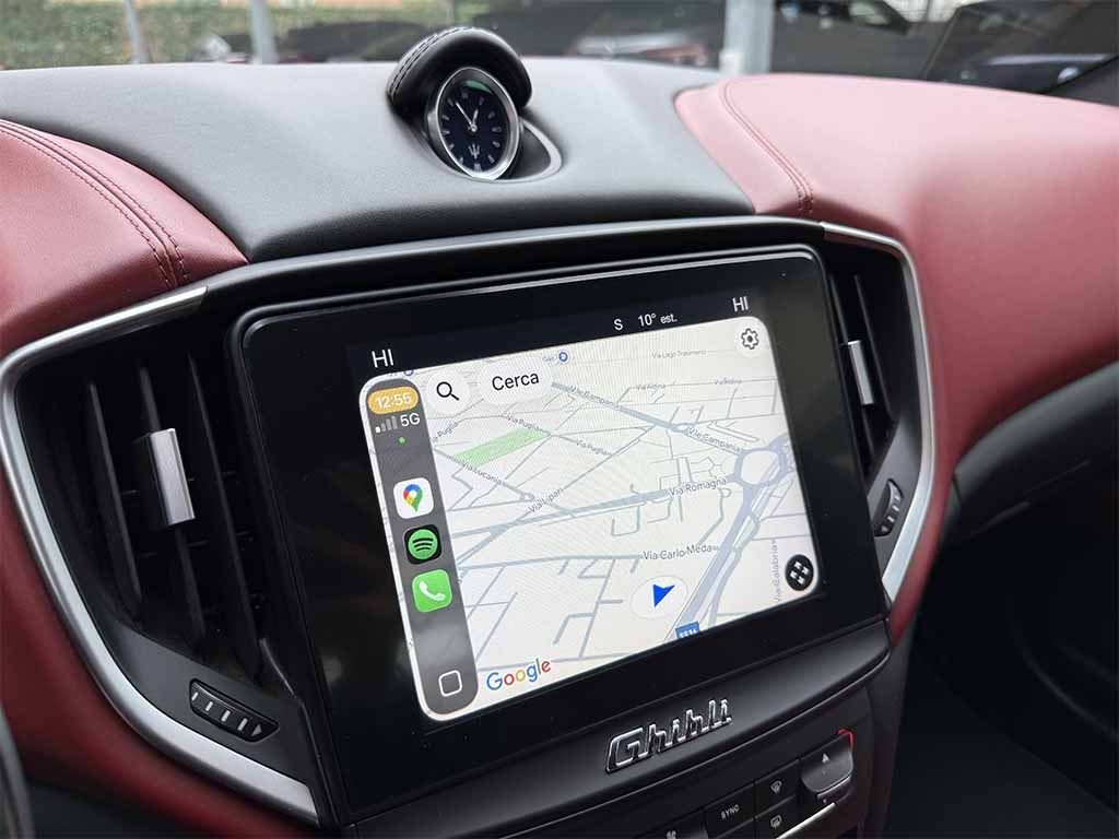 MASERATI Ghibli GRANSPORT TELECAMERA 360° CERCHI DA 20 CARPLAY - 19