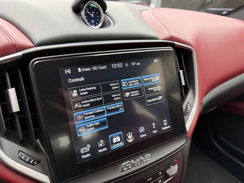 MASERATI Ghibli GRANSPORT TELECAMERA 360° CERCHI DA 20 CARPLAY - 26