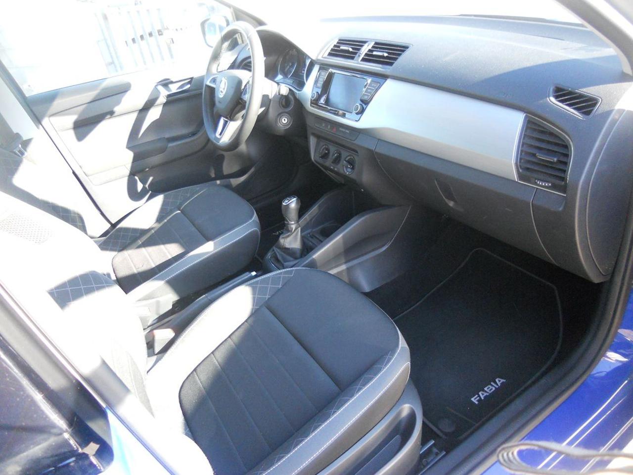 SKODA Fabia 1.0 MPI 75 CV Twin Color Argento - 11