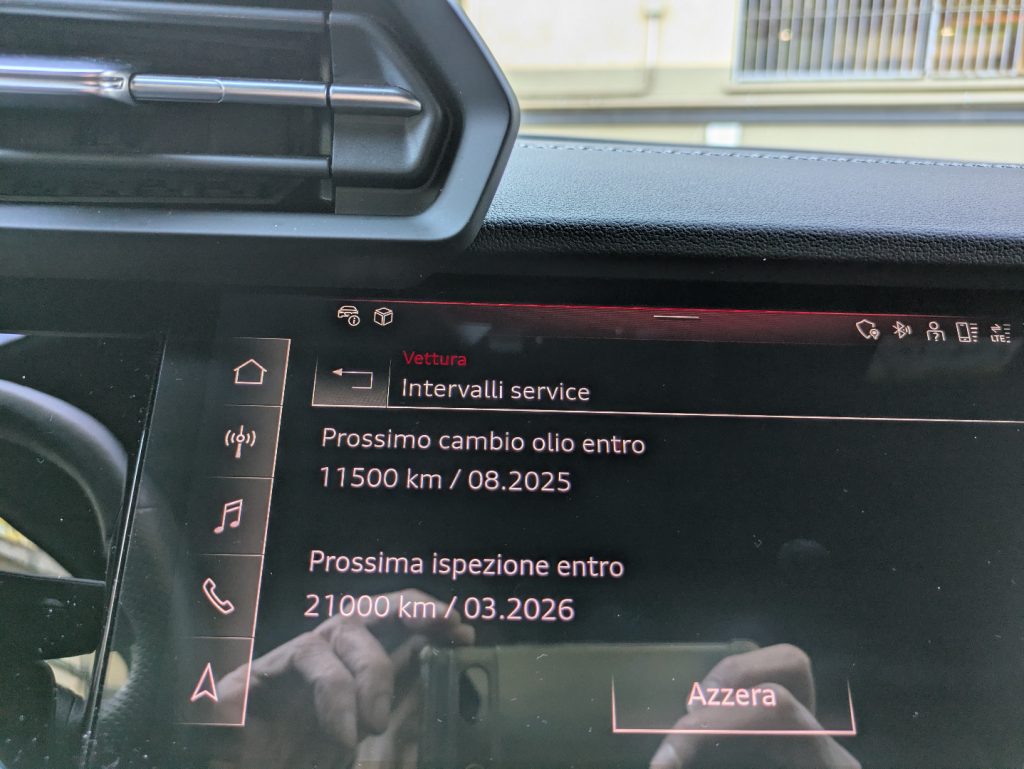 AUDI S3 SPB TFSI 310 CV quattro S tronic Matrix  italiana - 12