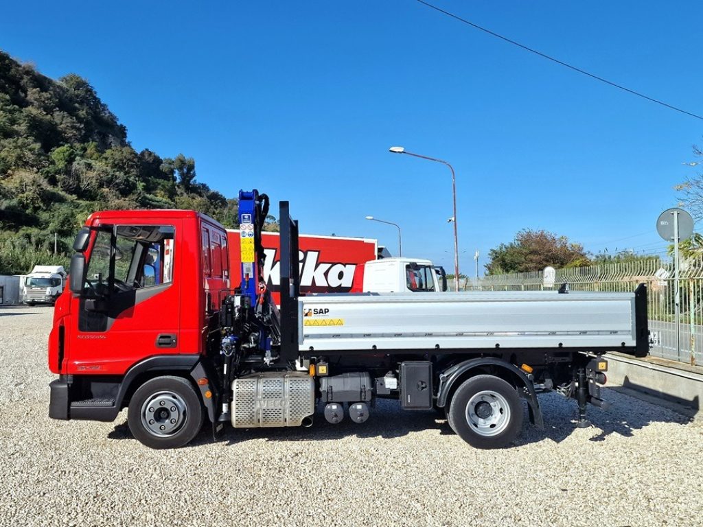 IVECO EUROCARGO 75 80E19 E6 GRU + RIBALTABILE - 19