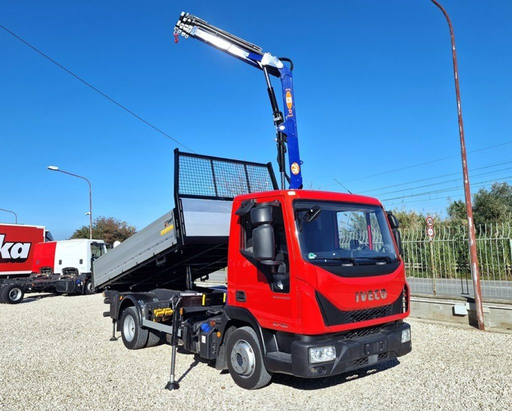 IVECO EUROCARGO 75 80E19 E6 GRU + RIBALTABILE - 21