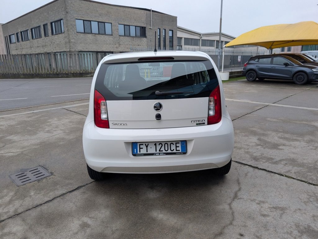 SKODA Citigo 1.0 MPI 5P Active G-Tec - METANO OK NEOPATENTATI - 6