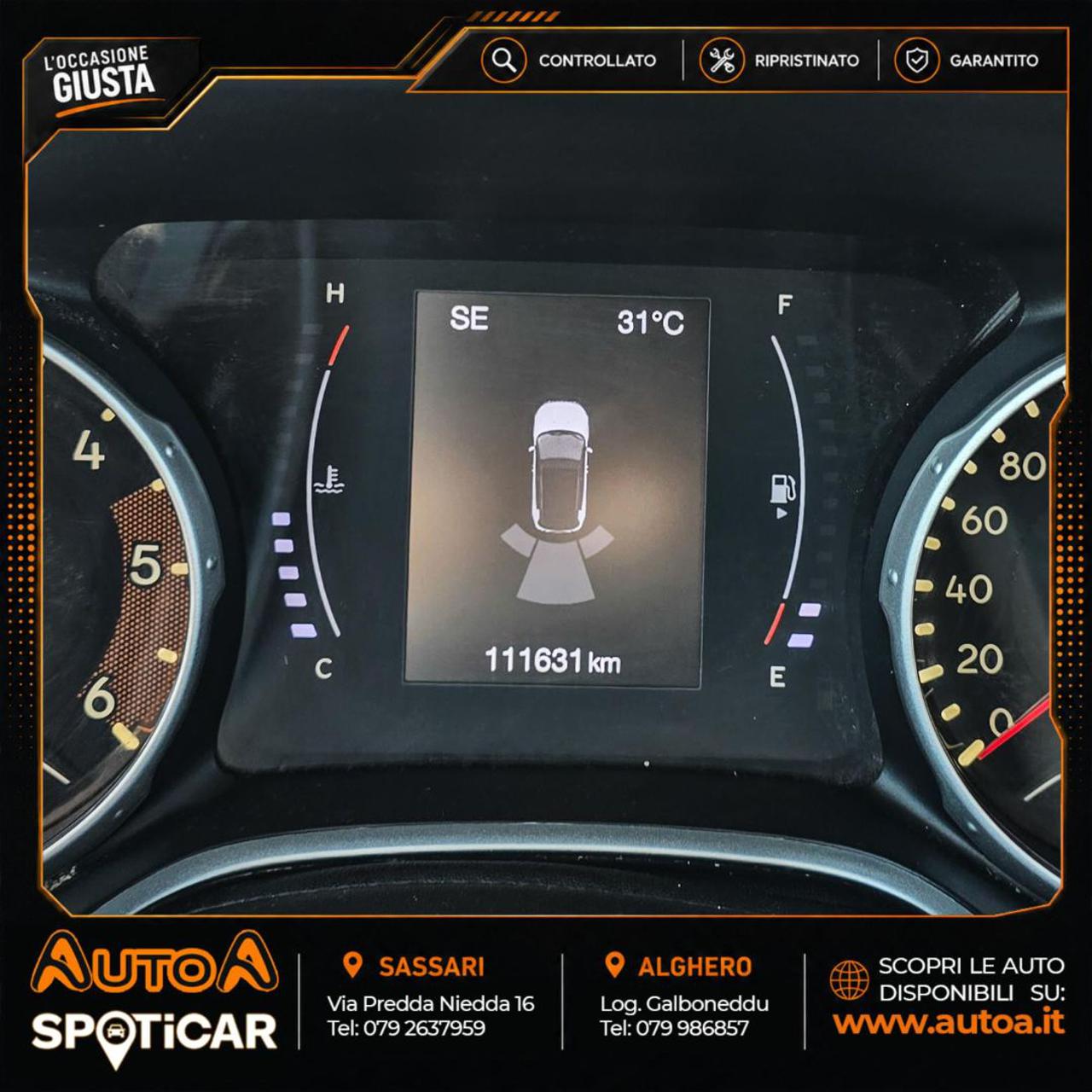 JEEP Compass 1.6 Multijet II 2WD Longitude - 26