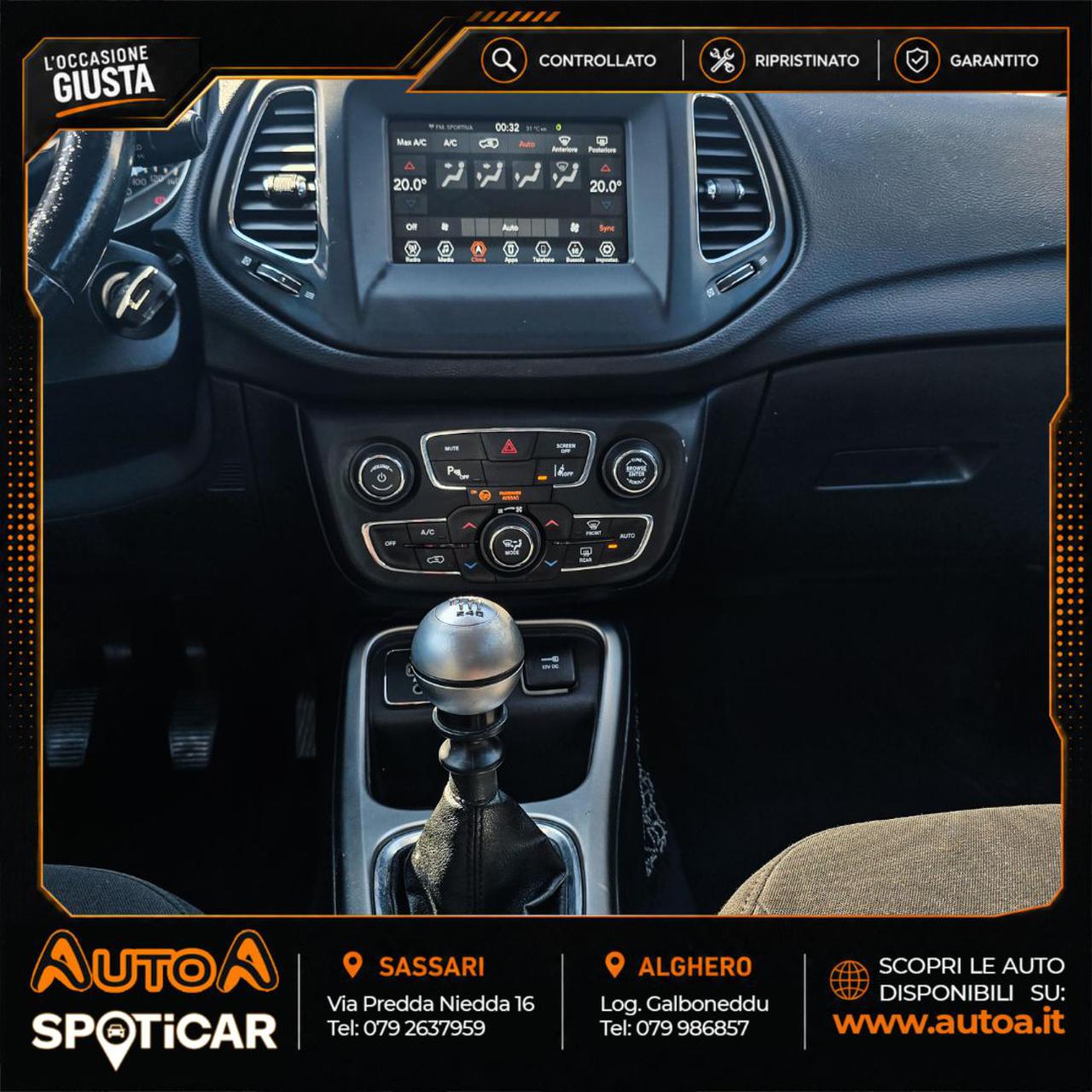JEEP Compass 1.6 Multijet II 2WD Longitude - 12