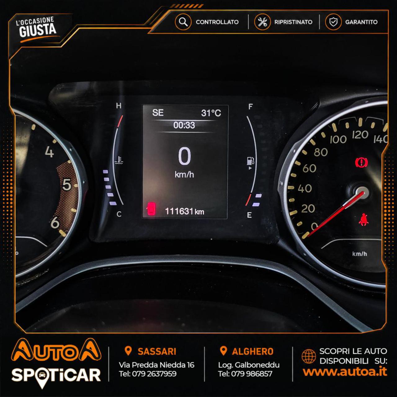 JEEP Compass 1.6 Multijet II 2WD Longitude - 20