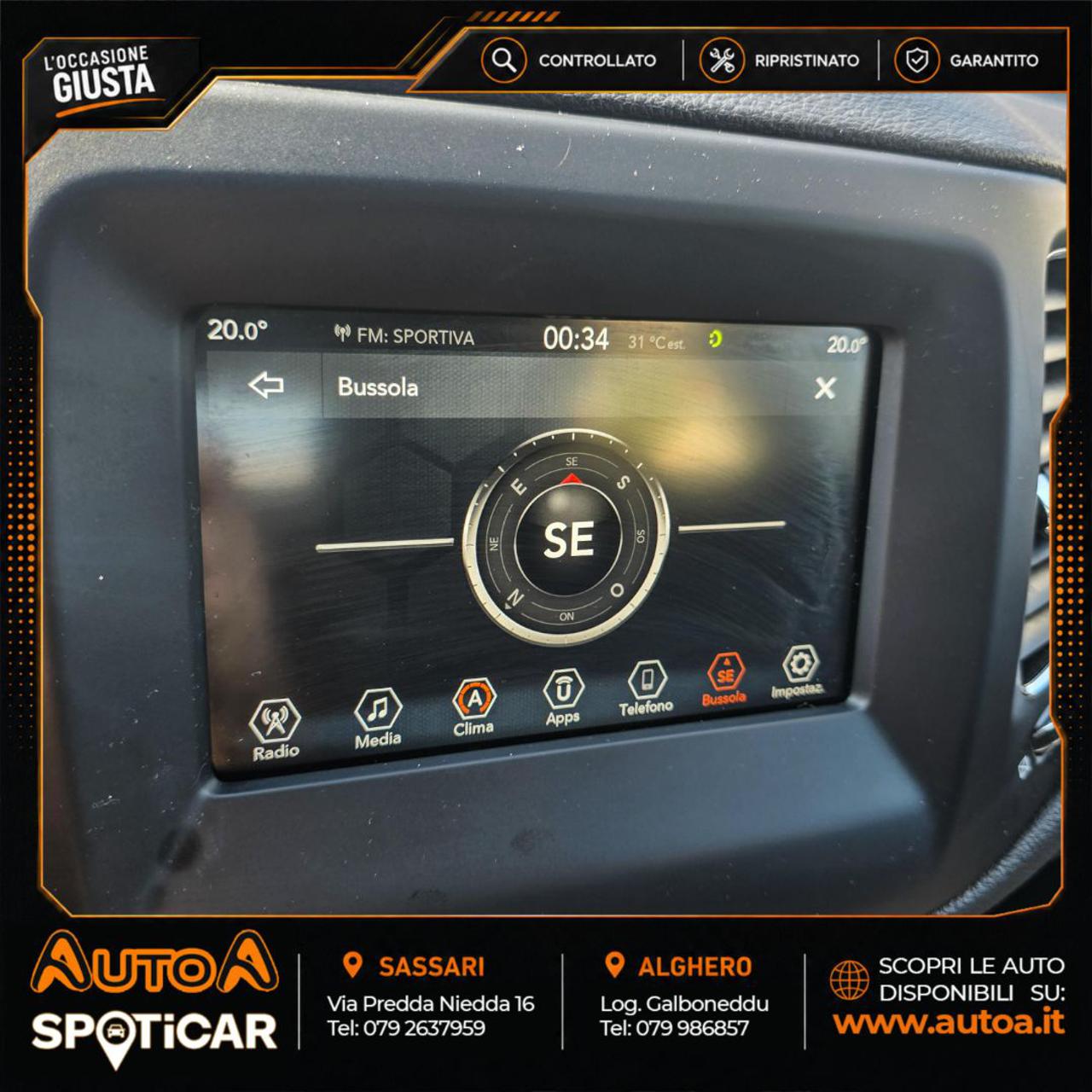 JEEP Compass 1.6 Multijet II 2WD Longitude - 23