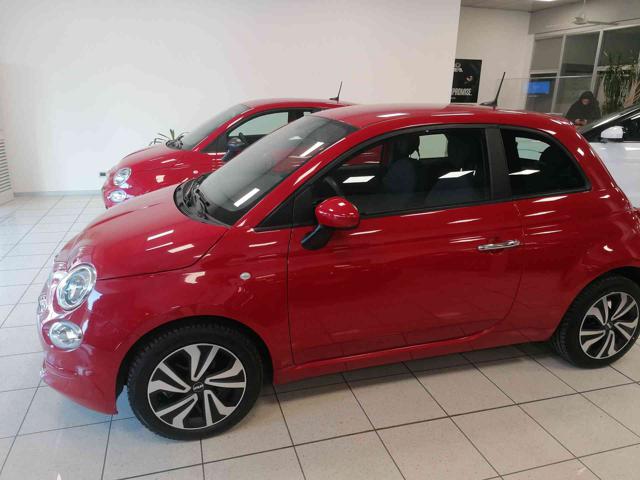 FIAT 500 Rosso pastello