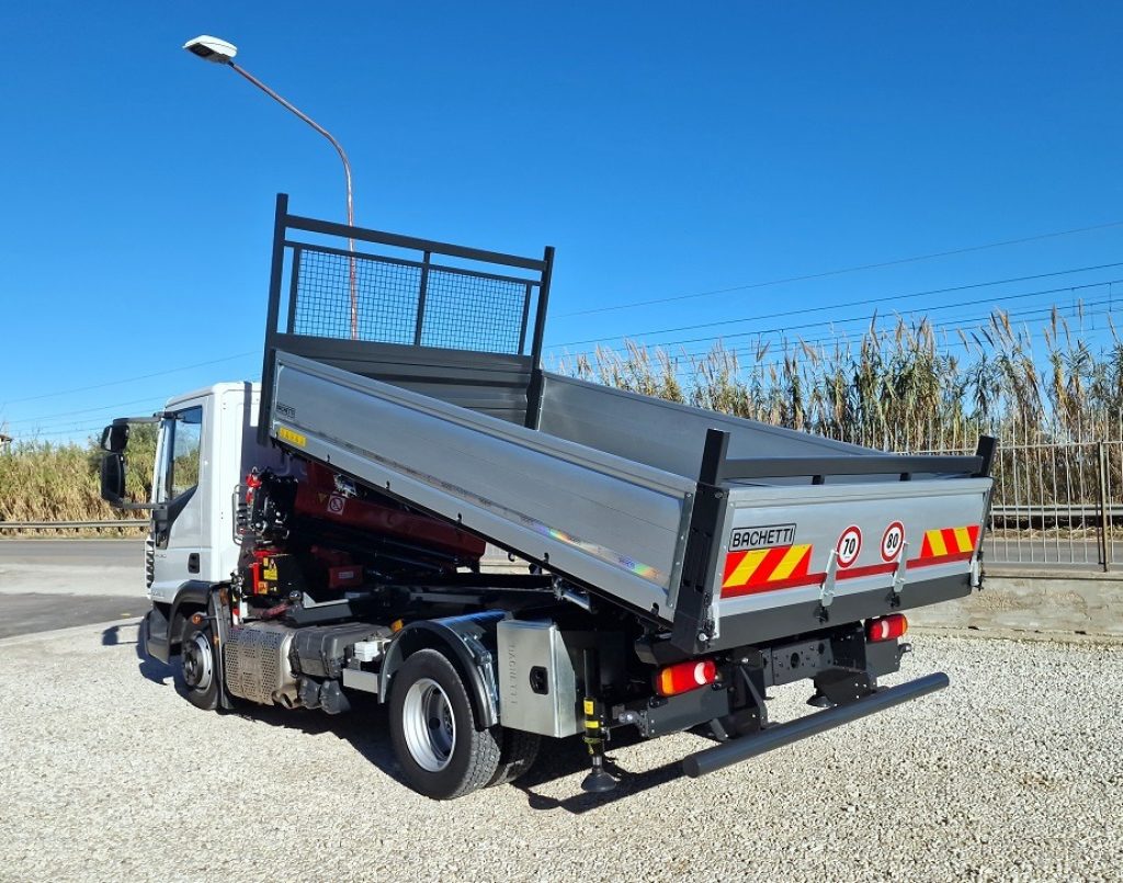 IVECO EUROCARGO 75 80E19 E6 GRU + RIBALTABILE - 22