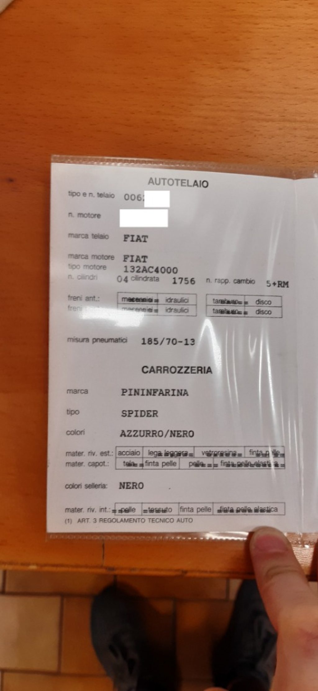 ABARTH 124 Spider STRADALE*ITALIANA DA SEMPRE*TARGA CUNEO - 44