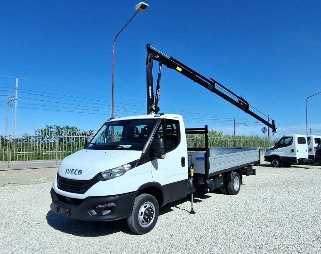 IVECO DAILY  35C16 E6 MOTORE 3.0 GRU 12m + CASSONE - 28