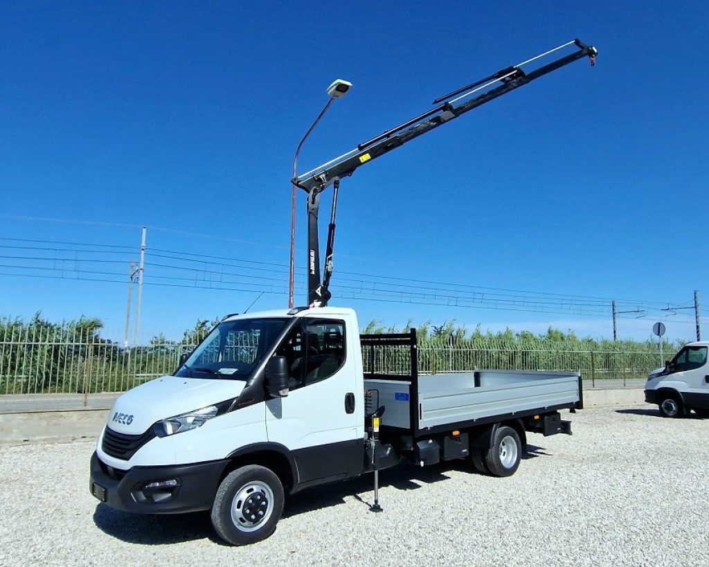 IVECO DAILY  35C16 E6 MOTORE 3.0 GRU 12m + CASSONE - 29